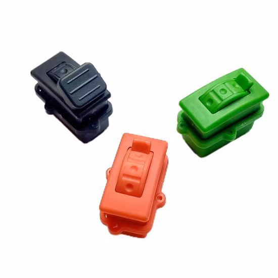 Peças de moldagem por injeção de plástico de duas cores para alojamento de ferramentas elétricas